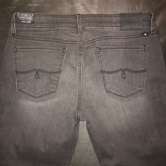 NWT-Lucky Brand “Lolita” Skinny Gray Jeans-6/28 - Picture 5 of 11